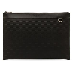 Pre-owned Louis Vuitton Damier Infini Discovery Pochette Black