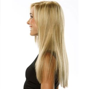 Fashiongirl Remy Clip-on Extensions #613 Blond 40 cm