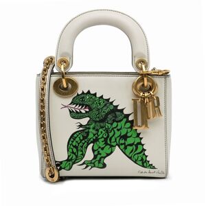 Christian Dior Pre-owned Dior x Niki De Saint Phalle Limited Edition Mini Dragon Lady Dior White