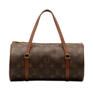 Pre-owned Louis Vuitton Monogram Papillon 26 Brown