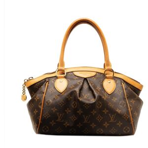 Pre-owned Louis Vuitton Monogram Tivoli PM Brown