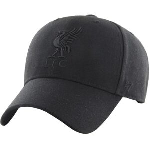 47 Brand Liverpool FC MVP Cap EPL-MVPSP04WBP-BK, baseball kasket, Mand, sort, Størrelse: One size