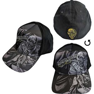 Iron Maiden Unisex Baseball Cap: Piece Of Mind Greyscale