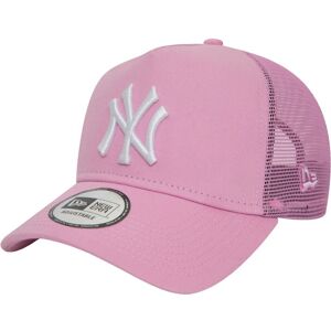 New Era League Essentials Trucker New York Yankees Cap 60435251, baseball kasket, Kvinde, lyserød, Størrelse: OSFM