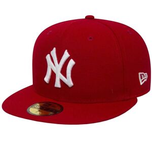 New Era New York Yankees MLB Basic Cap 10011573, baseball kasket, Mand, rød, Størrelse: 7 1/8