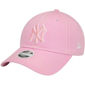 New Era Wmns 9TWENTY League Essentials New York Yankees Cap 60434987, baseball kasket, Kvinde, lyserød, Størrelse: OSFM