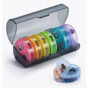 kayashopping Rainbow pille boks opbevaringsboks