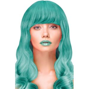 PartyPal Party Wig Long Wavy Turquoise Hair Paryk