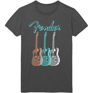 Fender Unisex T-Shirt: Triple Guitar (Large)