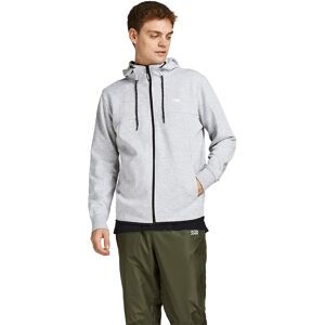 Jack _ Jones Jack & Jones Sweatshirt Med Fuld Lynlås Air Grå L Mand