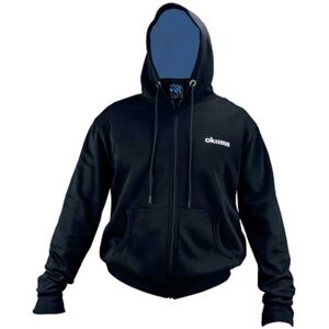 Okuma Sweatshirt Med Fuld Lynlås Sort 3XL Mand