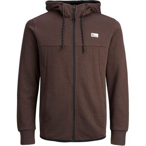 Jack _ Jones Jack & Jones Sweatshirt Med Fuld Lynlås Air Brun XS Mand