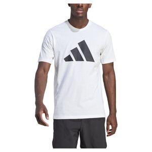 Adidas Essentials Feelready Logo T-shirt Med Korte ærmer Hvid XL / Regular Mand
