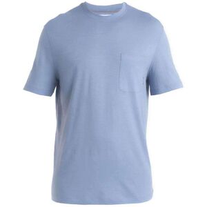 Icebreaker Merino 150 Tech Lite Iii Relaxed Pocket T-shirt Med Korte ærmer Blå M Mand