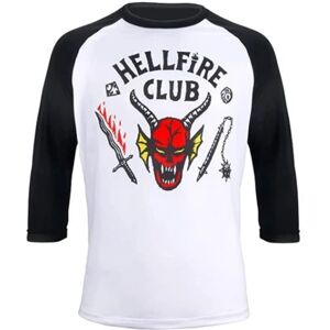 Aerpad Stranger Things Sæson 4 3d Hellfire Club T-shirt Voksen Unisex