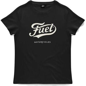 Fuel Motorcycles Kortærmet T-shirt Black Sort 2XL Mand