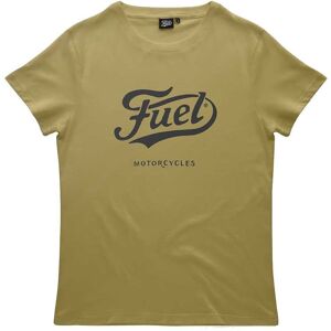 Fuel Motorcycles Kortærmet T-shirt Army Grøn 3XL Mand