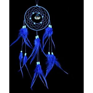 shopnbutik Creative Hand-Woven Crafts Dream Catcher Home Car Wall Hanging Decoration(Blue)