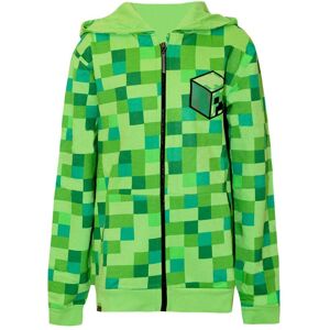 Minecraft Børn/drenge Creeper Character Hoodie til børn/drenge