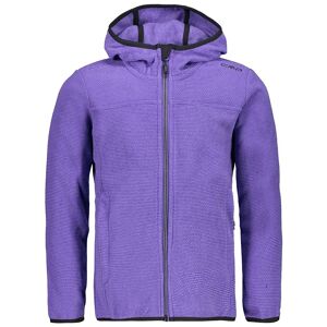 Cmp Fleece Med Hætte Jacket 38h2135 Lilla 4 Years