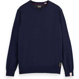 Scotch _ Soda Scotch & Soda Besætning Hals Sweater 176979 Blå M Mand