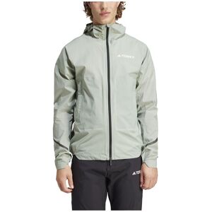 Adidas Jakke Xperior 2.5l Light Rain Dry Grøn M Mand