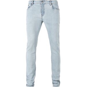 Urban Classics Denim Slim Fit Zip Jeans Blå 32 / 34 Mand