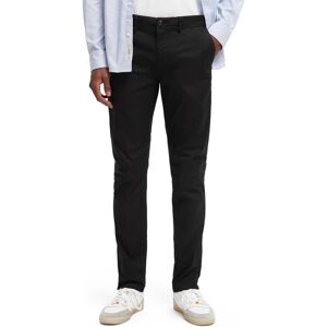 Scotch _ Soda Scotch & Soda Essentials Mott Super Slim Fit Chinobukser Sort 36 / 32 Mand