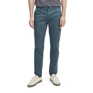 Scotch _ Soda Scotch & Soda Essentials Mott Super Slim Fit Chinobukser Blå 31 / 32 Mand