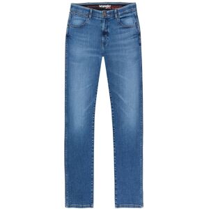 Wrangler Larston Slim Tapered Fit Jeans Blå 30 / 34 Mand