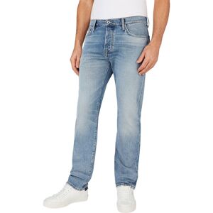 Pepe Jeans Straight Fit Jeans Blå 32 / 32 Mand