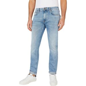 Pepe Jeans Pm207390 Tapered Fit Jeans Blå 32 / 34 Mand