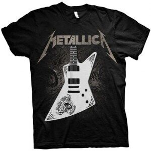 Bengans Metallica - Unisex T-Shirt: Papa Het Guitar (Medium)