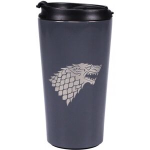 Travel mug: Game Of Thrones - Winter Is Coming (metalic)