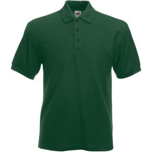 Fruit of the Loom Herre 65/35 Heavyweight Pique kortærmet poloshirt med korte ærmer