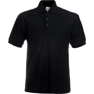 Fruit of the Loom Herre 65/35 Heavyweight Pique kortærmet poloshirt med korte ærmer