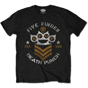 Five Finger Death Punch Unisex T-Shirt: Chevron (Small)