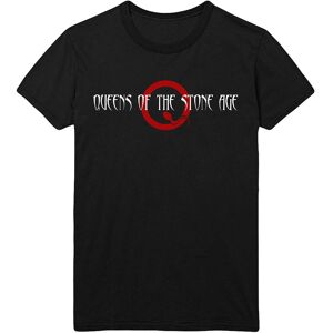 Queens Of The Stone Age Unisex T-Shirt: Text Logo (Small)