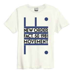 New Order: Movement Amplified Medium Vintage White T Shirt