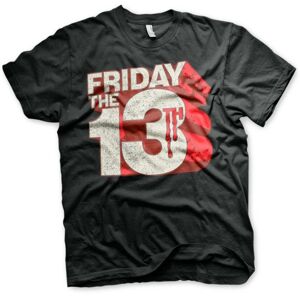 Friday The 13th Block Logo T-Shirt Medium