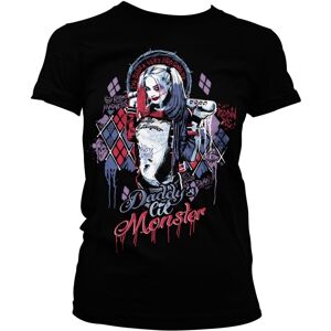 Suicide Squad Harley Quinn Girly Tee Large