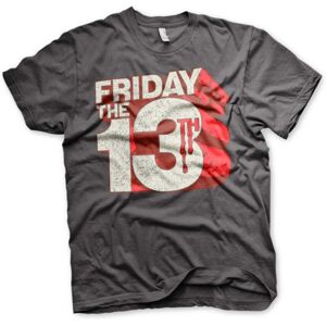 Friday The 13th Block Logo T-Shirt Small