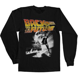 Back To The Future Poster Long Sleeve Tee Large