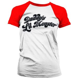 Suicide Squad Daddy�s Lil Monster Baseball Girly Tee XX-Large