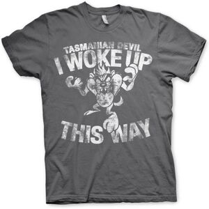 Looney Tunes Tasmanian Devil - I Woke Up This Way T-Shirt X-Large