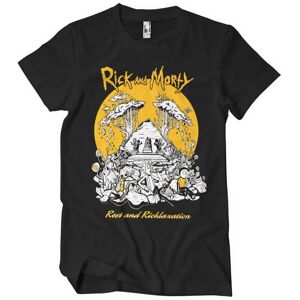 Rick & Morty Rest And Ricklaxation T-Shirt Large
