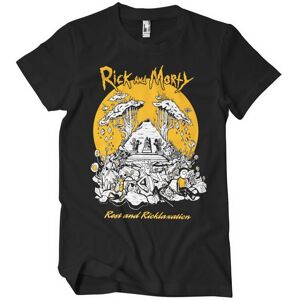 Rick & Morty Rest And Ricklaxation T-Shirt X-Large