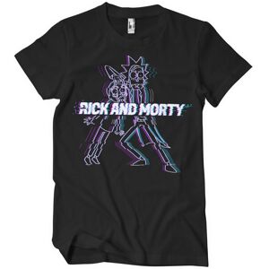 Rick & Morty Rick And Morty Glitch T-Shirt X-Large