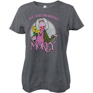 Fraggle Rock Mokey - Love, Peace and Radishes Girly Tee XX-Large