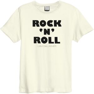 Liam Gallagher Rock N Roll Amplified Vintage White Large T Shirt